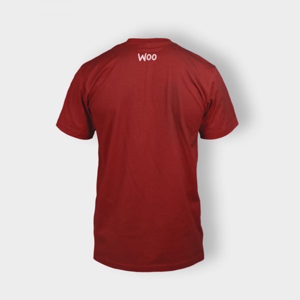 تی شرت قرمز WOO - Image 2